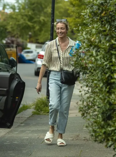 Cat Deeley Spotted Roaming the Streets of North London 05-30-25
