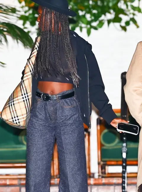 Jodie Turner-Smith Makes a Crop-Top Entrance at Chateau Marmont 06-03-25