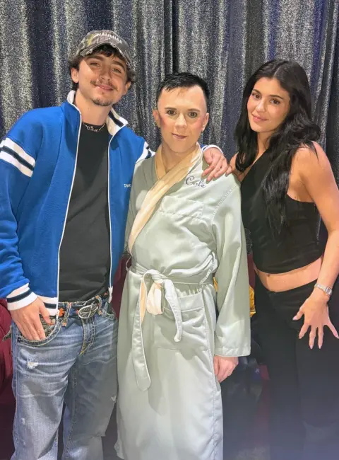 Kylie Jenner and Timothee Chalamet Make Surprise Visit to ‘Oh, Mary!’ Broadway Cast in New York City 05-30-25