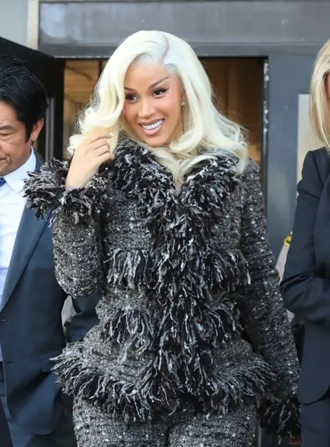 Cardi B Leaves Court with a Smile After Los Angeles Appearance 08-26-2025