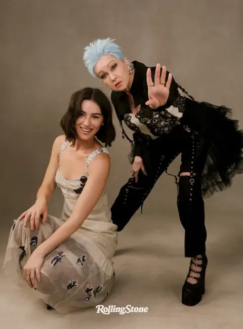 Gracie Abrams & Cyndi Lauper – Rolling Stone October 2025