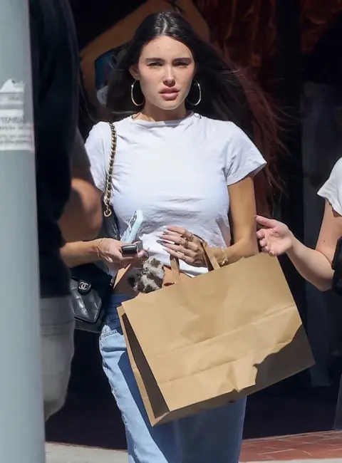 Madison Beer was Spotted Out in Los Angeles, California 10-20-2025