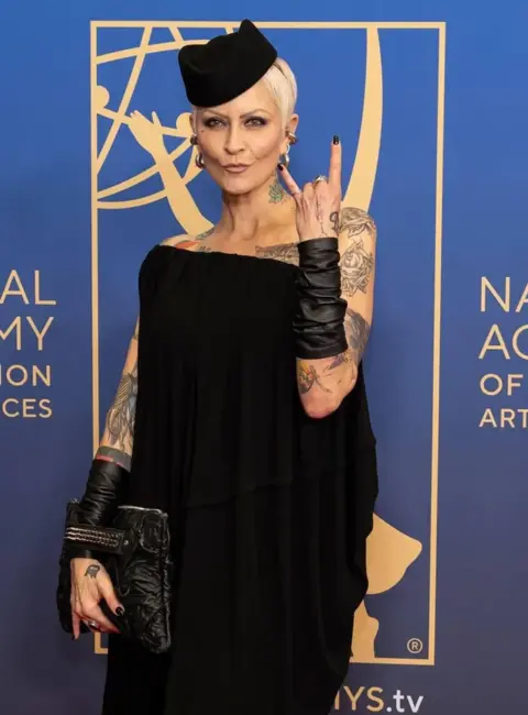 Mandi Line – 52nd Daytime Emmy Awards in Pasadena, California 10-17-2025