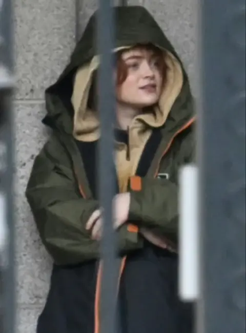 Sadie Sink Spotted Filming with Tom Holland on the Set of ‘Spider-Man Brand New Day’ in London, England 10-19-2025