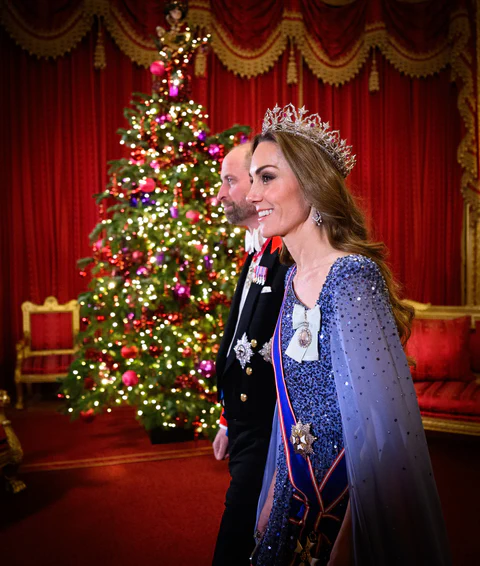 Kate Middleton (Catherine, Princess of Wales) – State Banquet at Windsor Castle in Windsor, England 12-03-2025